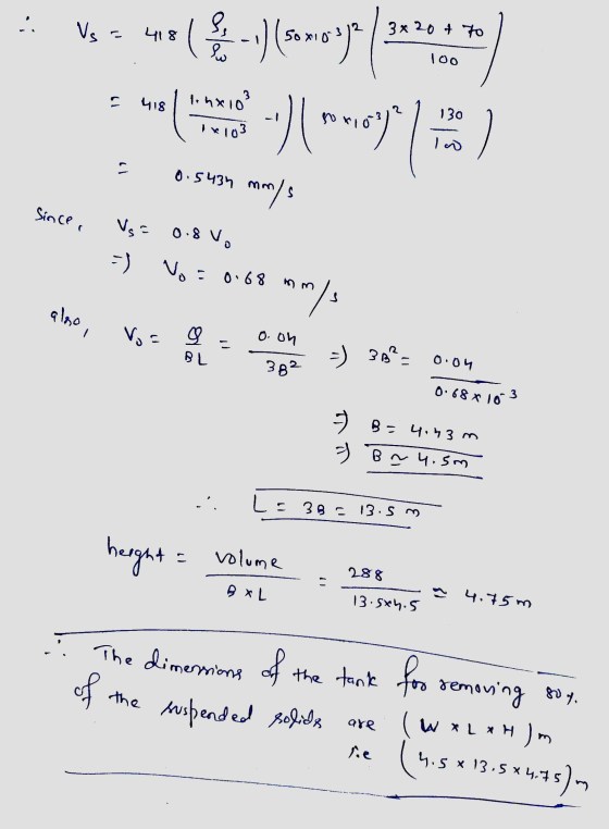 ... Vs S, 418 3x204 To 100 ( - ) (som69 ) :) ( ***100) . 418 Ir nxio? * *103 130 0.5434 mm mm/s S Since, 0.8 svo Vs= --) Vo: