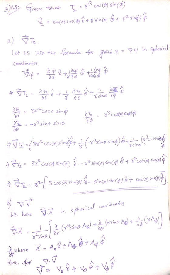 3)AS:-G.venta、따 T: Y/3 ces (6) si(g) + re siny,冷 v, ? sin(a) t.SG) r + 8sin(el