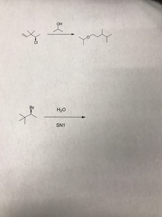H2O 「 一 SN1