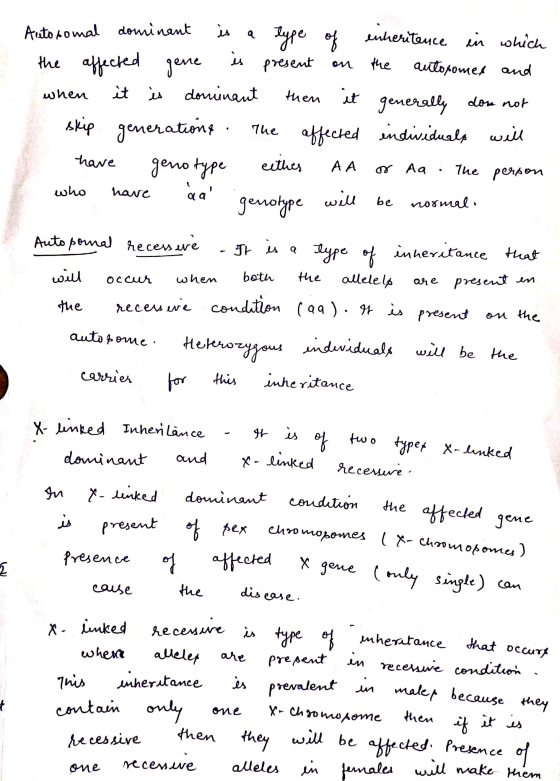 when dor not Autosomal dominant is type of of inheritance enheritance in which is the affected gene present the autosomes and