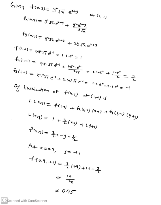 Given fins=g in elty at Clip) fulny) = y²5n.enty + 9-etty R r (19) - УЧ ety + zynenty f(1,-1)=(25Tel=111.00 = 1 fulliad = fil