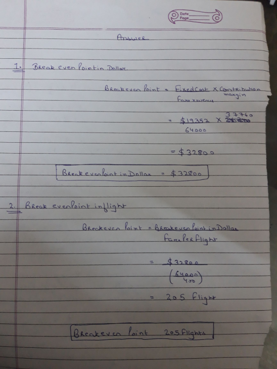 ) Date Page Dalla magin Go 64000 aksven aint 205 flight