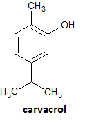 CH H2C CH carvacrol