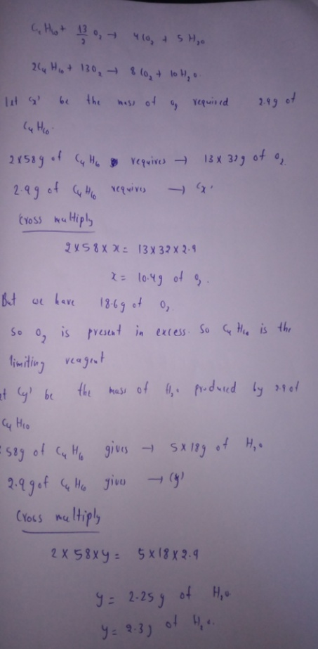 CG Hot 130, 40, + S Hyo 244 Hot 130, 800, + 10 Ho. let a be the mass of a required 249 of ly Ho 21589 of Cut He requires - 13