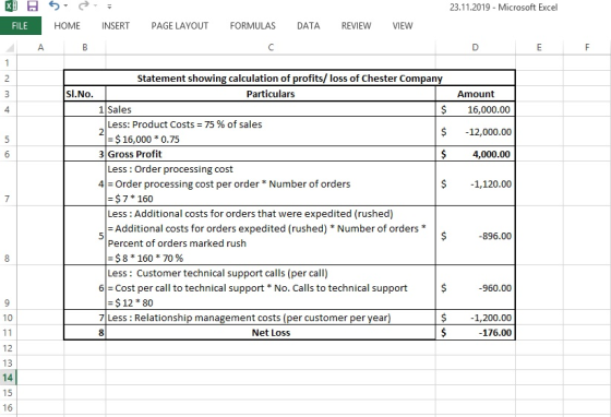 23.11.2019 - Microsoft Excel PAGE LAYOUT FORMULAS DATA REVIEW VIEW FILE HOME INSERT AB Amount 16,000.00 -12,000.00 4,000.00 -