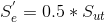 S_{e}^{'}=0.5*S_{ut}