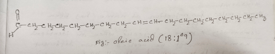 2 сH, CH-CH,-ен-ен, сн,— CH=CH- снен-сн; сн, - сн, сH, CH, сн. Fiat оfеѕe оu9 ( 18:1° )