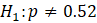 H:P = 0.52