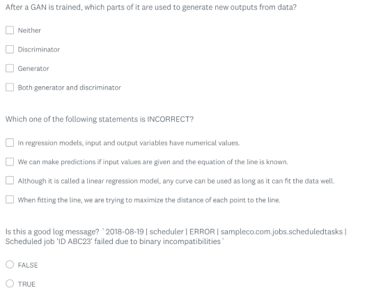 After a GAN is trained, which parts of it are used to generate new outputs from data? Neither Discriminator Generator Both ge