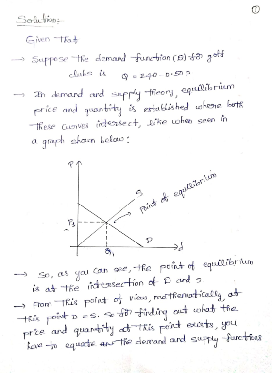 Solaction Given at Surrose the demand untion CD)3dí canc S uhesne these Ccsect, atke he seen in --) From-TRis point of vies a