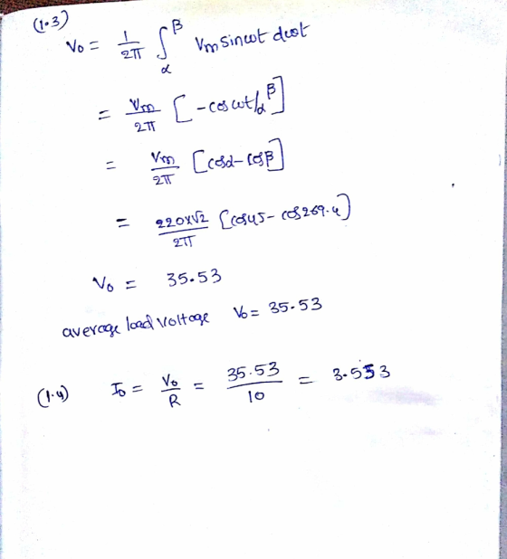 1.3 VmSintot dust co wt = 35.53 Vo- 35-53 3-533 2