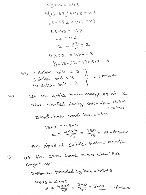T8 = 10-Answer sytiuz =43 5(13-52) +142=43 65-252 +142=43 65-43 = 112 22 - 112 z = 22 =2 42-0 - UX2=8 y = 13-52=13*5*2 = 3 I