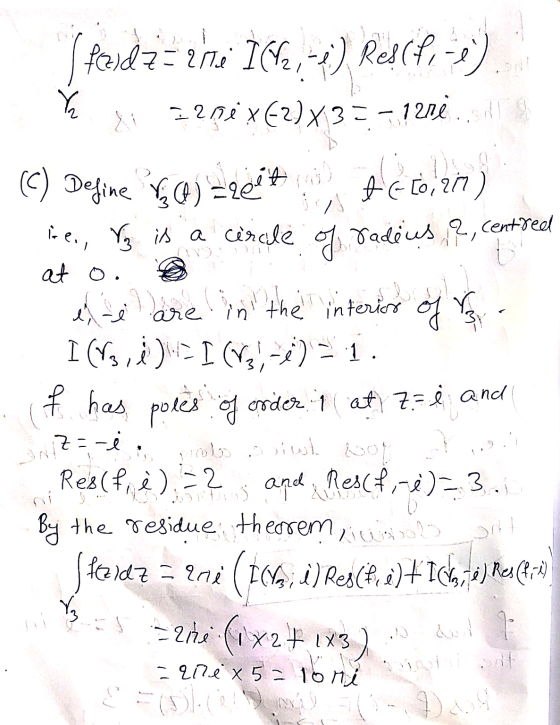 ♡ at o I fandz= 2ne Ilf, i) Res(fice & 12172x62)735-120 (C) Define ço) azeite tetoan) I. V is a circle of sadeus, ?, centred
