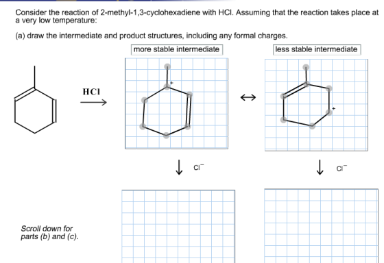 What is the major product of the reaction at very