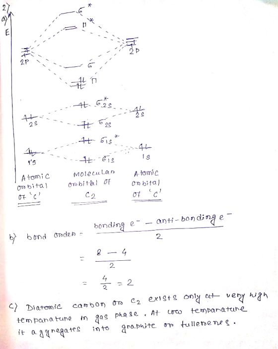2S A tomic OTo bital Molecu Lan bonding e anti bo rn dina e 2 2. 2. 2. vehy hi tempanatune las phase . At Loco temparatune