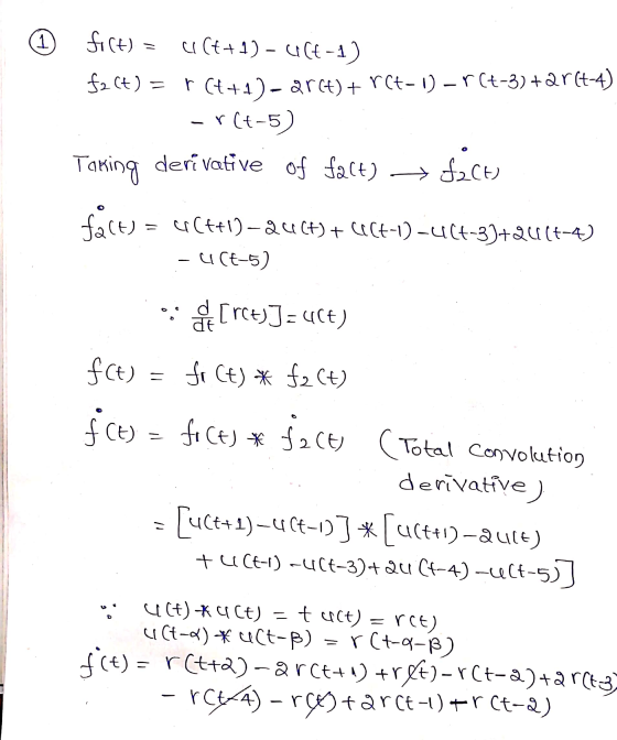 fo(t) = 52 (t) = c(t+1) – (t-1) r (H+1)-&r64) + r ct-1)-r(t-3) +ar(4-4) -r(+-5) Taking derivative of fact) < fico) fact) = 4(