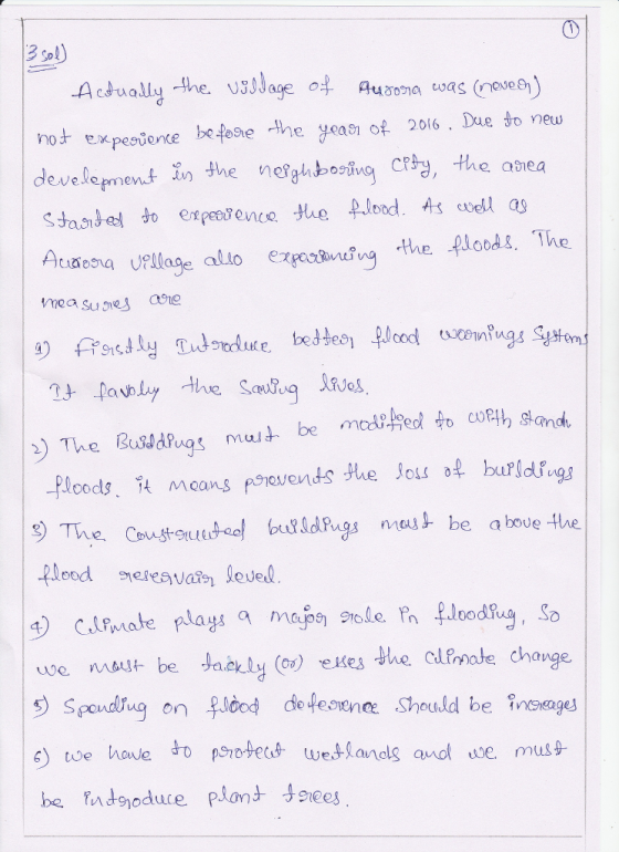 3 SoA not expestenke befee the yeas of 20i6. Due to neu wa the loods. The m be wemat be ably (o) ekes the climate change 5) S