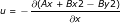 (Ax + Bx2 - By2) U= ax