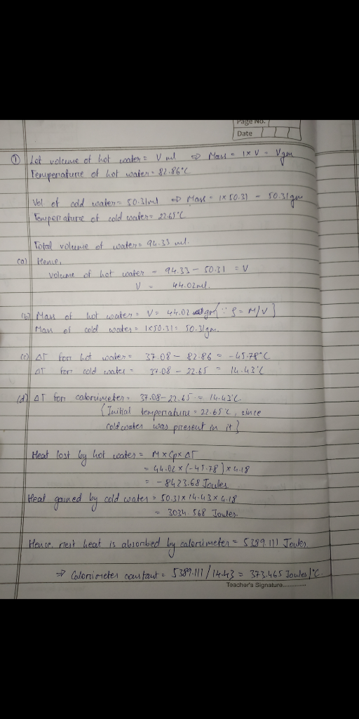 Date of Man Ixv. Igen 0 Let vollease of hot water voel Temperature of hot water - 82.86°C 1x 50.31 - 50.31gn 1 vol et cold wa