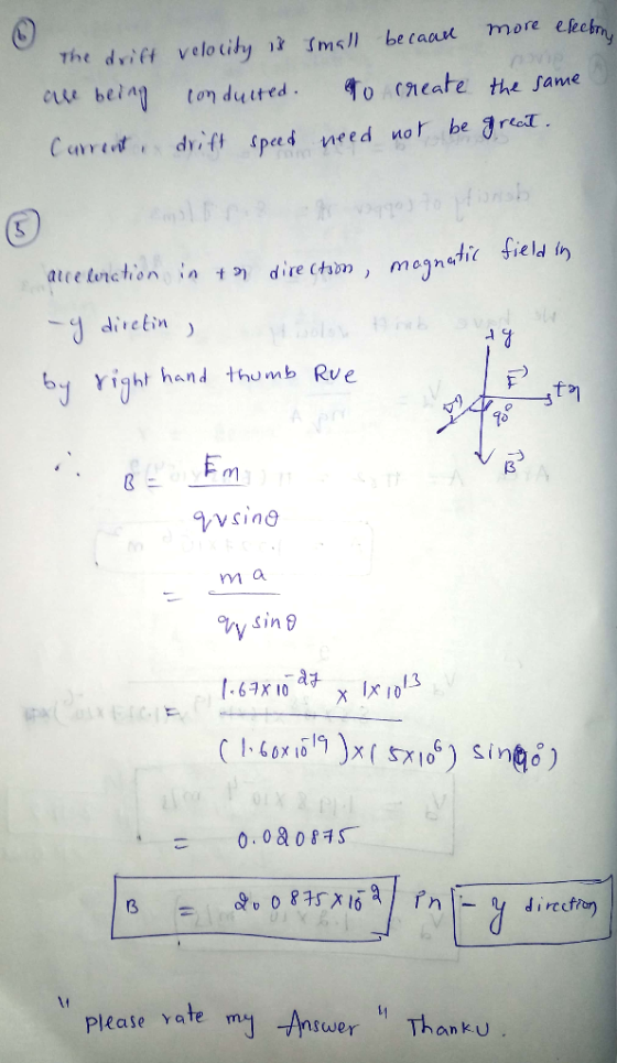 The drift velocity is small becaan more electro are being conducted to create the same Current, drift speed need not be great