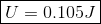 0.105J