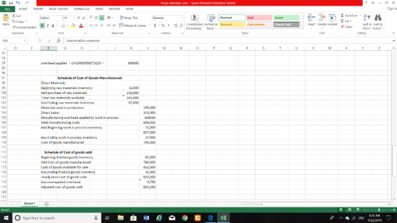 Froya Fabrikker xlsx - Excel (Product Activation Failed) ? - ox Sign in FILE REVIEW VIEW Wrap Text Merge & Center. 2 AutoSumA