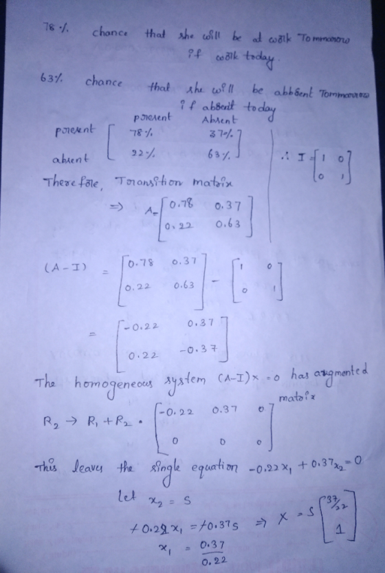 chance that she ol be ad coatk To mmantro 637 chance that she w be abbbent Tommare ?f abBerit Abrent 3 7-/ today PiCAent pore
