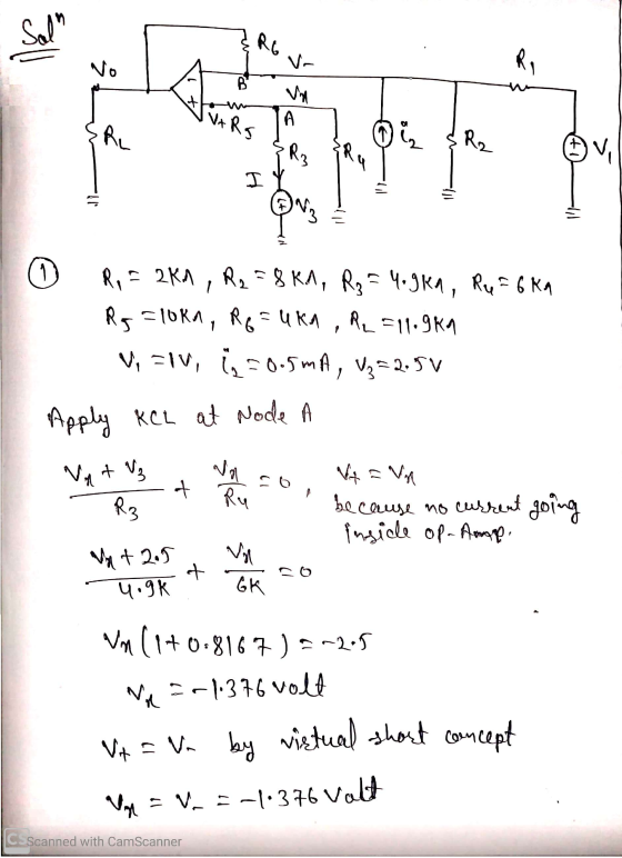 Sal R6 No R, B VARG A اله یه Rz f R₂ H = 11)- 0 R = 2KA, R2-8KA, R = 4.9K4, Ru6KA Rg = loka, =UKA, R = 11.9KA V, Flv, in 0.5