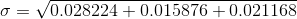 0 = V0.028224 +0.015876 +0.021168