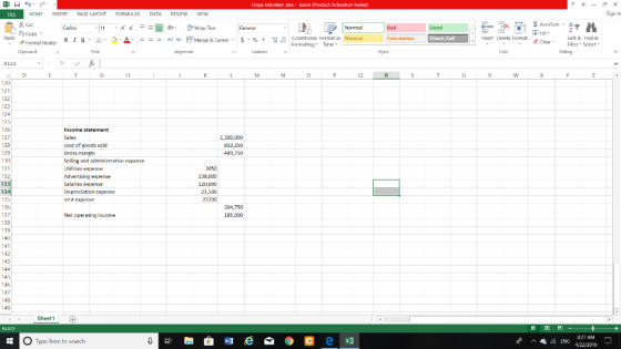 Froya Fabrikker xlsx - Excel (Product Activation Failed) ? - ox Sign in FORMULAS DATA REVIEW VIEW Copy 2 AutoSumA , AA A 5. F
