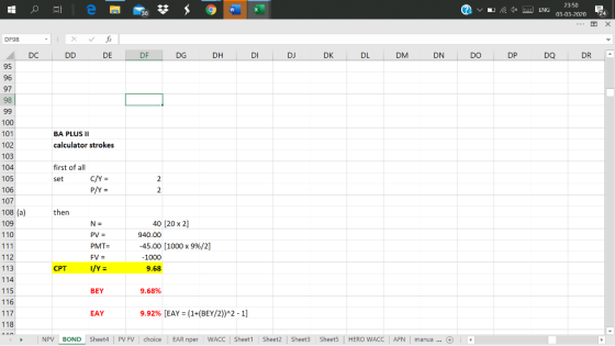2 * : ENG 23:50 03-03-2020 24 DF98 _ DC DDDE DE DG DH DI D DK DL DM DNDODPDQ DR. BA PLUS II calculator strokes first of all 1