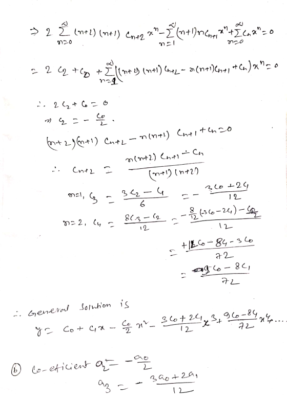 32 (m2) (n+1) Cn42 x - 3 (n+r+Zx이 M20 mel meo 22 +g +{{{n+y (n+l) Chat = n(n+1}{n+i+a)xn 0 m의 1. 2 , + C - 이 에오스을 ent -n+1)