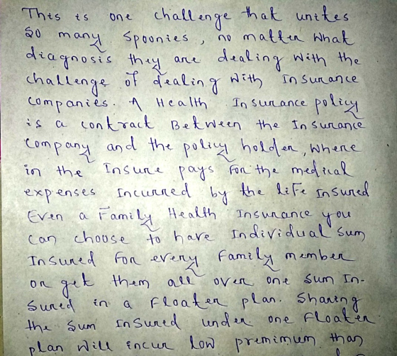 This is one challenge that unikes. 20 many spoonies, no matter what diagnosis they are dealing with the challenge of dealing