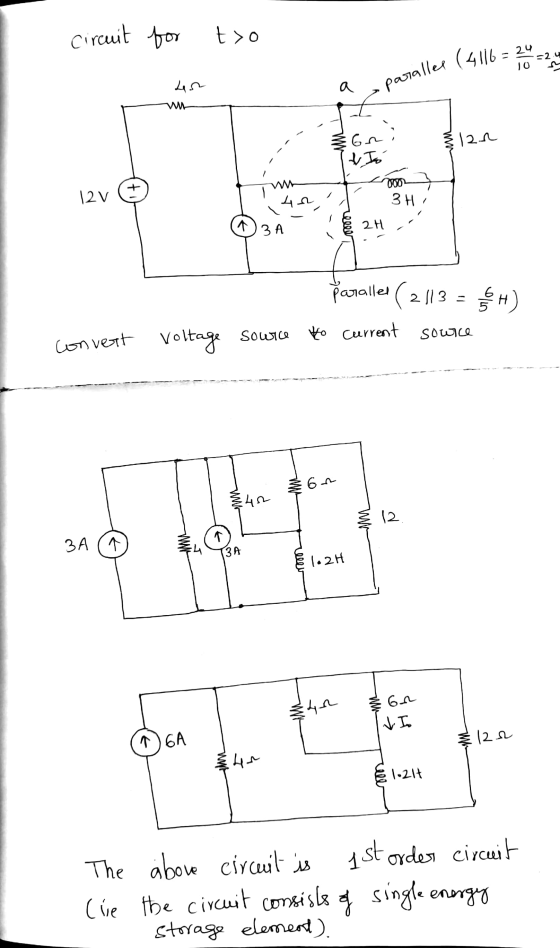 circuit for txo 2.4 10 paralles (4116=24 un w Gri $ 120 & Is 12V 000 3 H 40, 3 A Leler 2H parallel ( 2113 = H) to current Sow