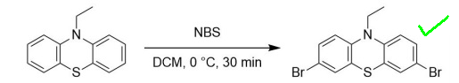 NBS DCM, 0 °C, 30 min Br
