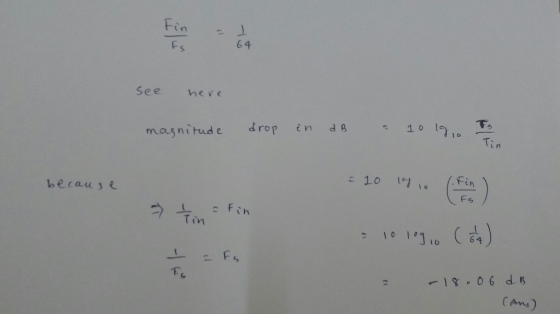 Fo 6 4 See heve 10 to mas ni tude drop in d8 Tin 10 1.1.. (fin because Fs Tin 64 Cans