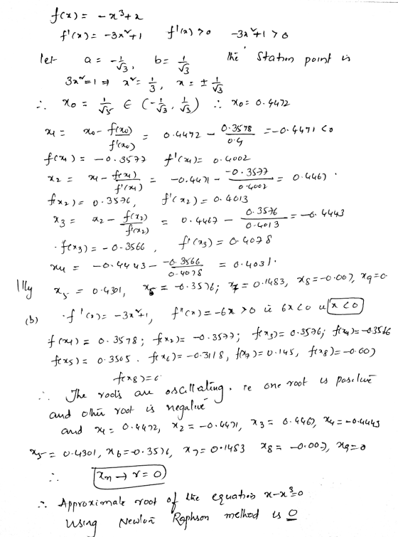 f(x) = axta f(x) = -3x+1 flag so -32*17o let Q a = - 43 b= the Station point is 1 2 1 : I 0.4472 0.60o2 x2 = 4- - 0.400 22 -