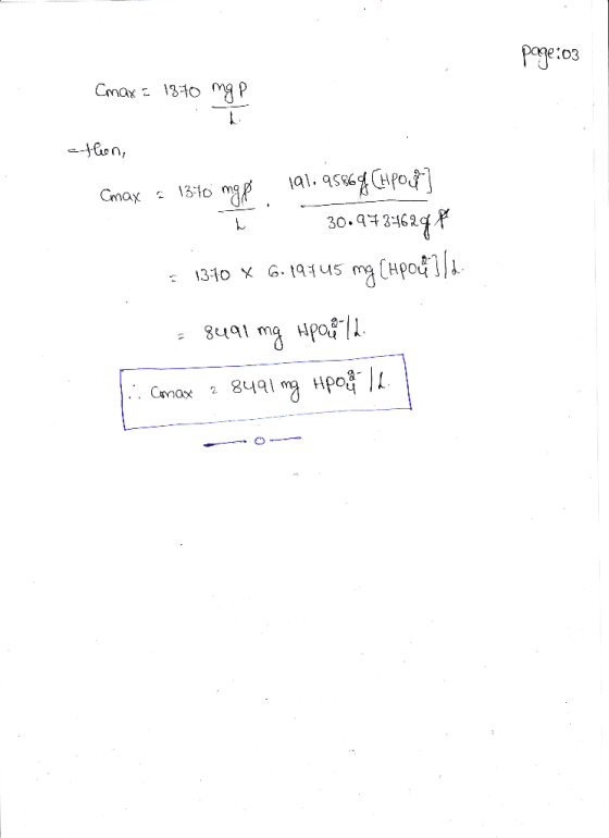 1310 ma P Cmax as CHo 30.442162 Cmax 13to mg G.19uS ma (Hpo 310 8491 ma Hpa Cmax