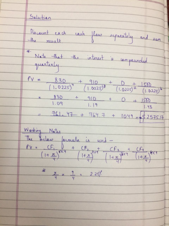 Nate that ths intuut em paundudl ( 1.0225) (1.0225 1.022 (1.0225) .09 1. 19 I.Y3 印XT ㄓ 1 2.2