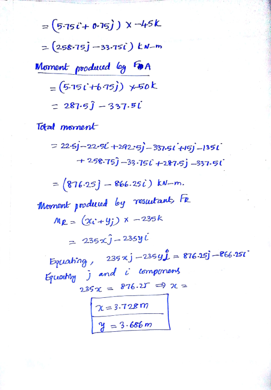 (5-750-15 x -45k (258-75j-331si) tw-m Moment pooduud log A = (5-15t675)) 50k 287-5J 337.5 Total msment 22-5j-22-5C+2Z:5)-337-