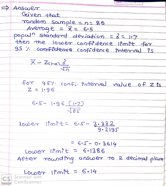 andom Samel AY 乂 6.5 tben +be looe co-dens Z = 1-96 6.5-1.96 CI-72 g. 219S Scanned with amScanner CS