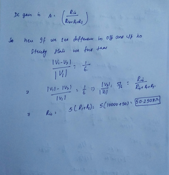 Ris DC gain A. Rion hers So heu If we see deffenene is olf and up is Hali we find they Stecedy IVI-Val L ? 6. . Ris Rist here