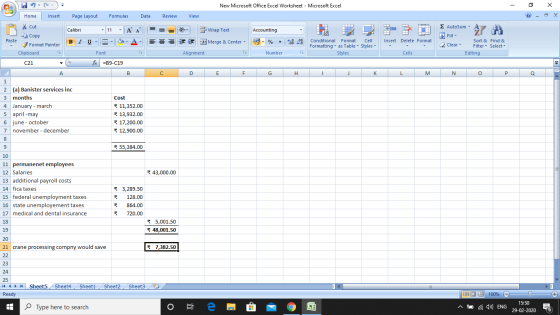 Con = New Microsoft Office Excel Worksheet - Microsoft Excel - 0 X Insert Page Layout Formulas Data Review View Home Cut Eg C