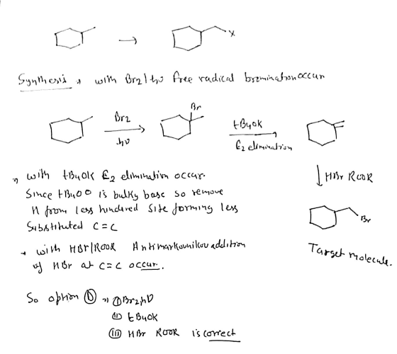 Synthesis with Bralho free radical breninahon occur o ono o Ý thank Eчоқ C elimination | |н»» Recog with tBu ok €2 eliminatio