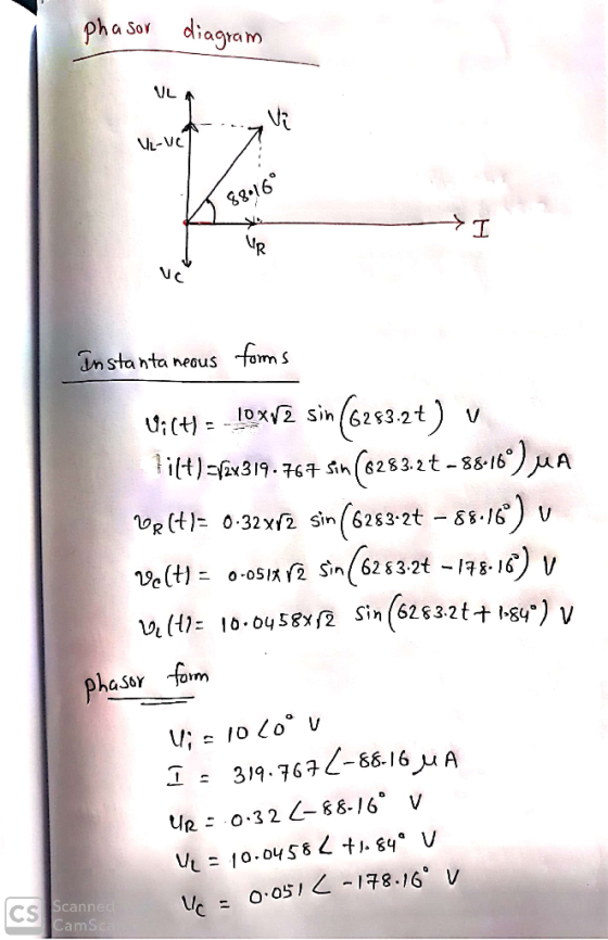 ha so dagram UL Vi-vc .16 dn sta nta neous -fom s Y;(七)--10x12 sin (62832t ) v 84°) v Sin (6283.2 t+ 1(1): 10-0458x/2 haor fo