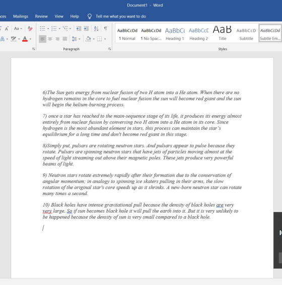 Document1 - Word ices Mailings Review View Help Tell me what you want to do A Ă Aa- A ALT AaBbccdd AaBbccdd AaBbci AaBbccc Aa