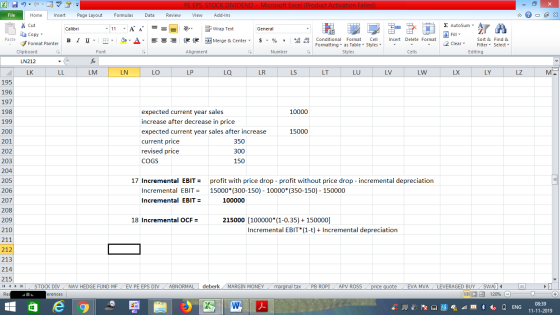 PE EPS, STOCK DIVIDEND Microsoft Excel (Product Activation Failed) File Home Insert Page Layout Formulas Data Review View Add