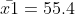 2.1 = 55.4