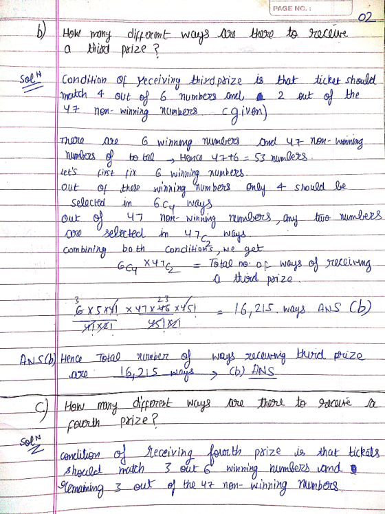 PAGE NO. 02 Sal Condian of yeceiving thizdphize is at tickst sho List fiXwihnig nubezs Out Our R bund prize 006 2L5 Cb) ANs m