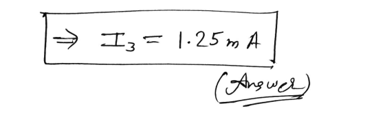 → Iz = 1.25m A (Answer